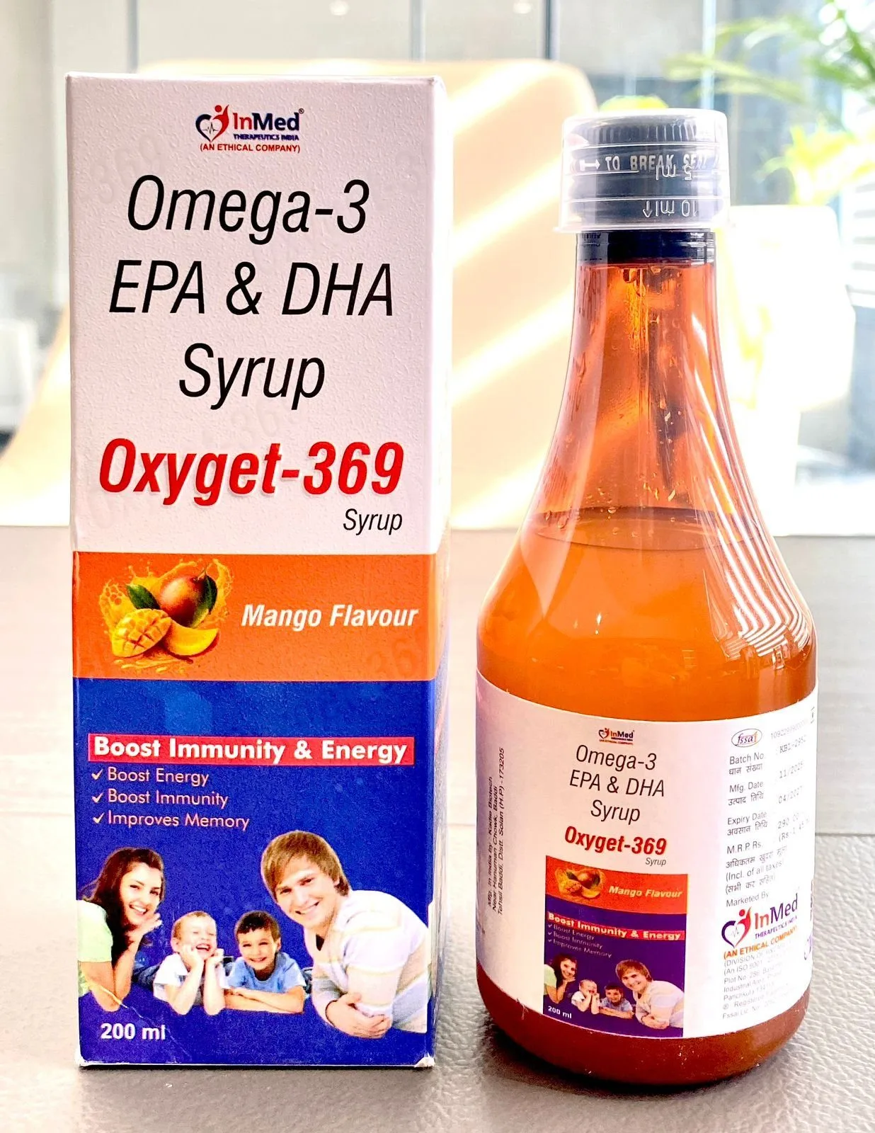 OXYGET 369 SYRUP